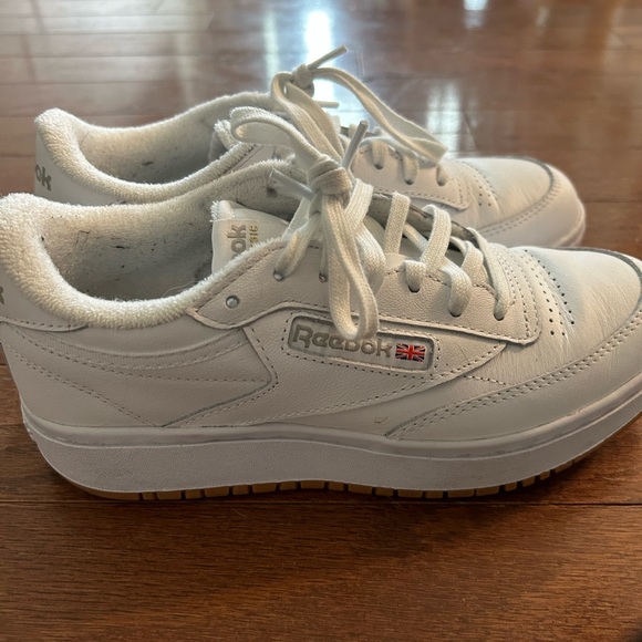 Reebok Shoes - reebok club c double sneakers